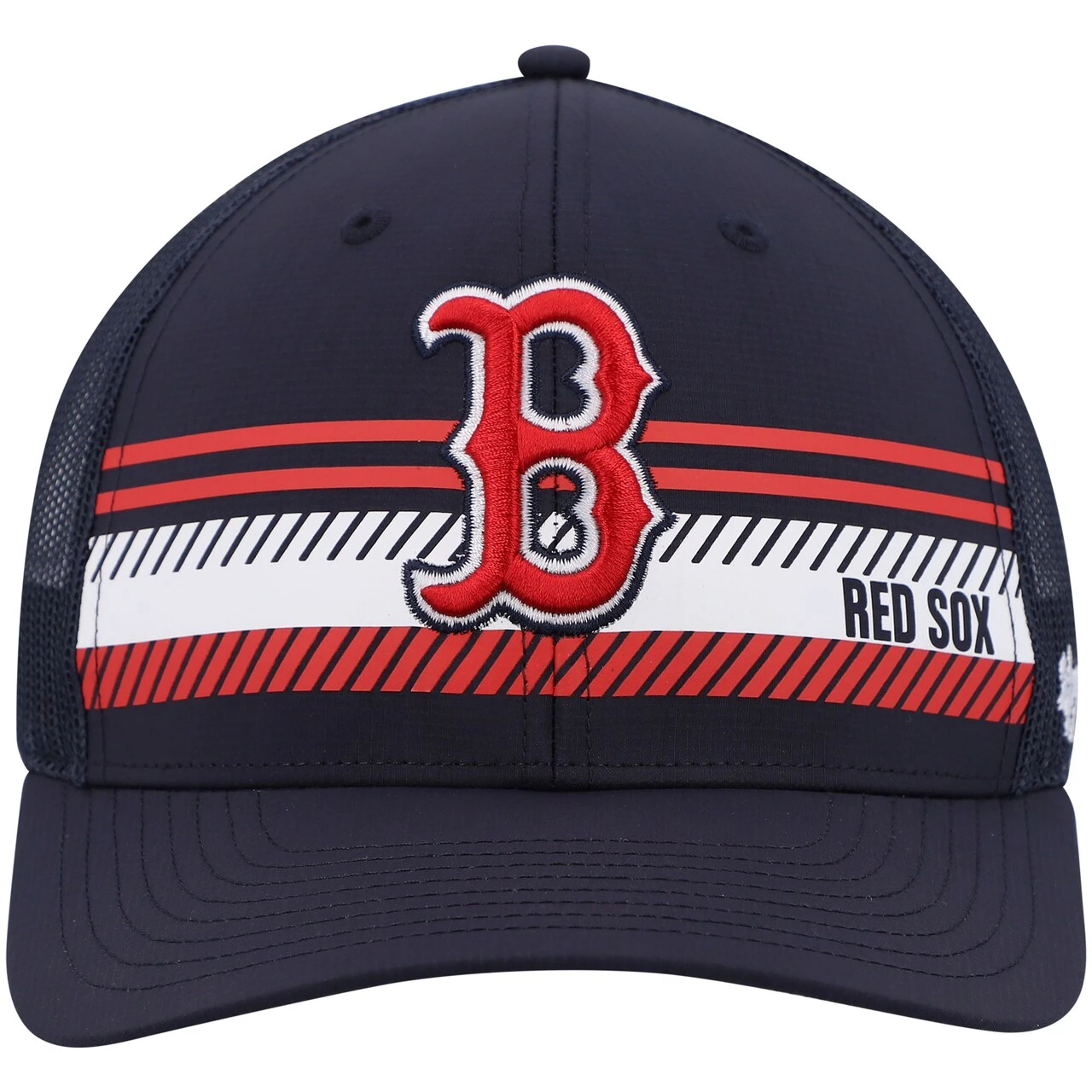Men's Boston Red Sox '47 Navy Cumberland Trucker Snapback Hat 4 Men's Boston Red Sox '47 Navy Cumberland Trucker Snapback Hat - Image 2