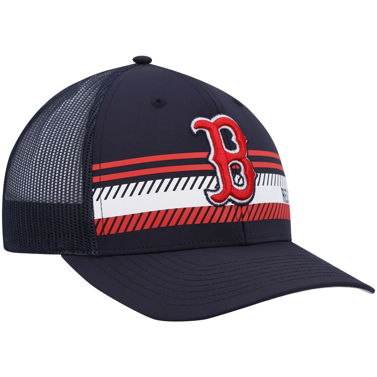 Men's Boston Red Sox '47 Navy Cumberland Trucker Snapback Hat 5 Men's Boston Red Sox '47 Navy Cumberland Trucker Snapback Hat - Image 3