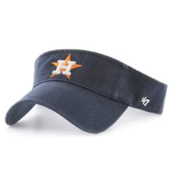 Men's Houston Astros '47 Navy Clean Up Adjustable Visor