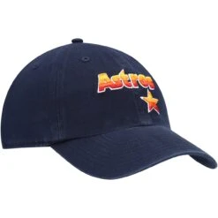 Men's Houston Astros '47 Navy Logo Cooperstown Collection Clean Up Adjustable Hat -Baseball Peripherals Store mens 47 navy houston astros logo cooperstown collection clean up adjustable hat pi3872000 altimages ff 3872971 69e6ec856be164cec882alt3 full