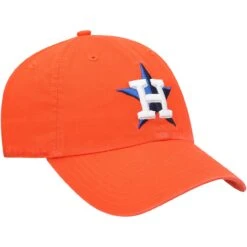 Men's Houston Astros '47 Orange Team Clean Up Adjustable Hat -Baseball Peripherals Store mens 47 orange houston astros team clean up adjustable hat pi4013000 altimages ff 4013537 67ec352f6984a1e11eaealt3 full