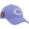 Men's Cincinnati Reds '47 Purple 1975 World Champions Double Under Clean Up Adjustable Hat -Baseball Peripherals Store mens 47 purple cincinnati reds 1975 world champions double under clean up adjustable hat pi4519000 altimages ff 4519745 fdeba293362233cef1adalt1 full