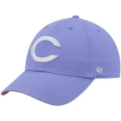Men's Cincinnati Reds '47 Purple 1975 World Champions Double Under Clean Up Adjustable Hat -Baseball Peripherals Store mens 47 purple cincinnati reds 1975 world champions double under clean up adjustable hat pi4519000 altimages ff 4519745 fdeba293362233cef1adalt3 full