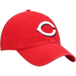 Men's Cincinnati Reds '47 Red Home Clean Up Adjustable Hat -Baseball Peripherals Store mens 47 red cincinnati reds home clean up adjustable hat pi3872000 altimages ff 3872404 e90e98dfe789eee34f12alt3 full