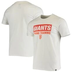 Men's San Francisco Giants '47 White Spring Training Team Bar Rival T-Shirt