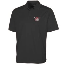 Men's Pittsburgh Pirates Antigua Charcoal Desert Dry Xtra-Lite Polo
