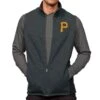 Men's Pittsburgh Pirates Antigua Heathered Charcoal Course Full-Zip Vest -Baseball Peripherals Store mens antigua heathered charcoal pittsburgh pirates course full zip vest pi5005000 ff 5005203 3e491dc9ece0088e6c23 full