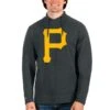 Men's Pittsburgh Pirates Antigua Heathered Charcoal Reward Pullover Sweatshirt -Baseball Peripherals Store mens antigua heathered charcoal pittsburgh pirates reward pullover sweatshirt pi4624000 ff 4624605 cf27bcde943543667085 full