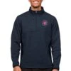 Men's Chicago Cubs Antigua Heathered Navy Course Quarter-Zip Pullover Top -Baseball Peripherals Store mens antigua heathered navy chicago cubs course quarter zip pullover top pi5003000 ff 5003406 778ddaa425b0d94b9710 full