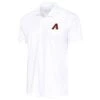 Men's Arizona Diamondbacks Antigua White Apex Polo