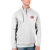 Men's Cincinnati Reds Antigua White Generation Quarter-Zip Pullover Jacket -Baseball Peripherals Store mens antigua white cincinnati reds generation quarter zip pullover jacket pi4083000 ff 4083135 3a3a318201f89fcf0dbd full