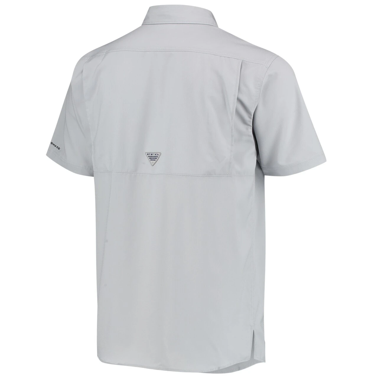 Men's Pittsburgh Pirates Columbia Gray Low Drag Offshort Omni-Shade Button-Up T-Shirt 5 Men's Pittsburgh Pirates Columbia Gray Low Drag Offshort Omni-Shade Button-Up T-Shirt - Image 3