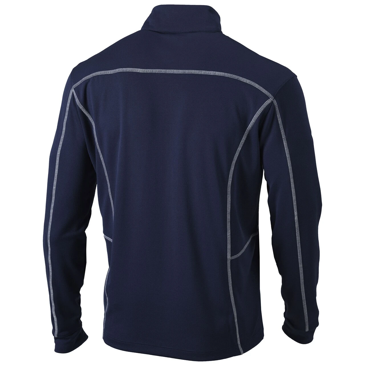 Men's Atlanta Braves Columbia Navy Shotgun Omni-Wick Quarter-Zip Pullover Jacket 5 Men's Atlanta Braves Columbia Navy Shotgun Omni-Wick Quarter-Zip Pullover Jacket - Image 3