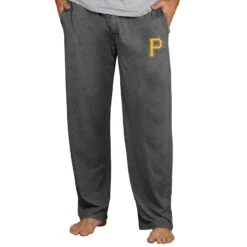 Men's Pittsburgh Pirates Concepts Sport Charcoal Quest Lounge Pants