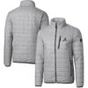 Men's Atlanta Braves Cutter & Buck Gray Rainier Eco Insulated Full-Zip Puffer Jacket -Baseball Peripherals Store mens cutter and buck gray atlanta braves rainier eco insulated full zip puffer jacket pi5014000 altimages ff 5014917 d5eff8cd9c1ffed31b5ealt1 full