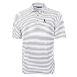 Men's Los Angeles Angels Cutter & Buck Gray Virtue Eco Pique Stripe Recycled Polo -Baseball Peripherals Store mens cutter and buck gray los angeles angels virtue eco pique stripe recycled polo ss5 p 200043598pv 2u klpxbycaq3ug1p1iinszv izd6scyxdm6kdjq4a22w