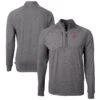Men's Cincinnati Reds Cutter & Buck Heather Black Adapt Eco Knit Stretch Recycled Quarter-Zip Pullover Top -Baseball Peripherals Store mens cutter and buck heather black cincinnati reds adapt eco knit stretch recycled quarter zip pullover top ss5 p 200043936pv 1u l5hpqqckfo5etao8lvytv gxr2x7rffbs2vcamwck5