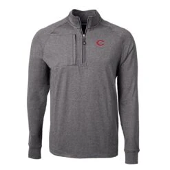 Men's Cincinnati Reds Cutter & Buck Heather Black Adapt Eco Knit Stretch Recycled Quarter-Zip Pullover Top 6 Men's Cincinnati Reds Cutter & Buck Heather Black Adapt Eco Knit Stretch Recycled Quarter-Zip Pullover Top -Baseball Peripherals Store mens cutter and buck heather black cincinnati reds adapt eco knit stretch recycled quarter zip pullover top ss5 p 200043936pv 2u l5hpqqckfo5etao8lvytv 5vhvqh82m6rvqwur5hd6