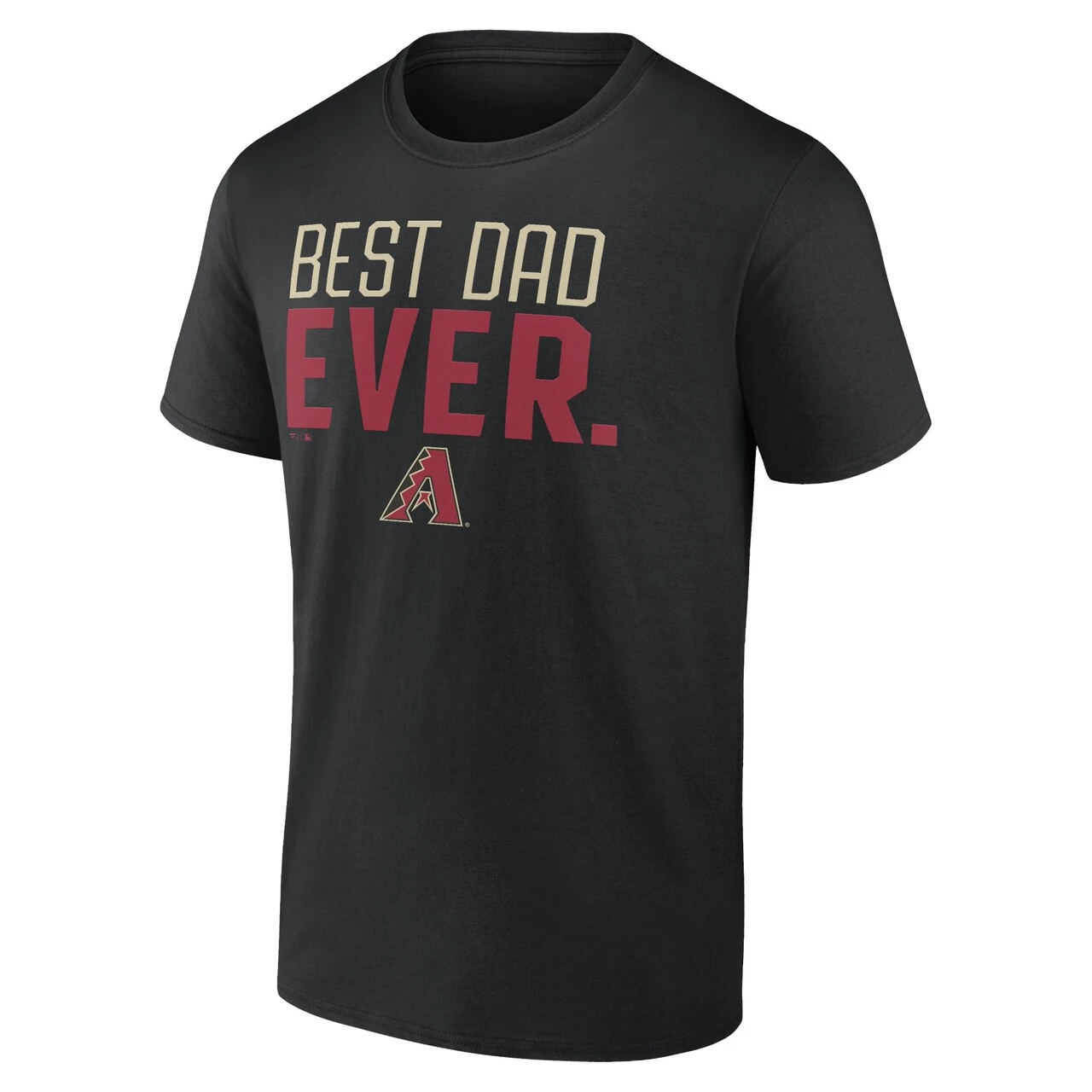 Men's Arizona Diamondbacks Fanatics Branded Black Best Dad Ever T-Shirt 4 Men's Arizona Diamondbacks Fanatics Branded Black Best Dad Ever T-Shirt - Image 2