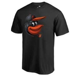 Men's Baltimore Orioles Fanatics Branded Black Midnight Mascot Logo T-Shirt -Baseball Peripherals Store mens fanatics branded black baltimore orioles midnight mascot logo t shirt pi2840000 altimages ff 2840268alt2 full