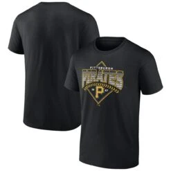 Men's Pittsburgh Pirates Fanatics Branded Black Ahead In The Count T-Shirt