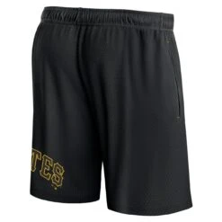 Men's Pittsburgh Pirates Fanatics Branded Black Clincher Mesh Shorts -Baseball Peripherals Store mens fanatics branded black pittsburgh pirates clincher mesh shorts pi4911000 altimages ff 4911539 20a245e279d81dd0ac4dalt3 full