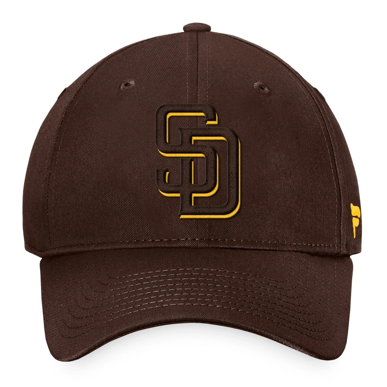 Men's San Diego Padres Fanatics Branded Brown Fundamental Shadow Snapback Hat 4 Men's San Diego Padres Fanatics Branded Brown Fundamental Shadow Snapback Hat - Image 2