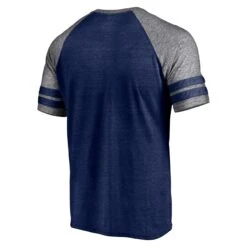Men's Atlanta Braves Fanatics Branded Heather Navy Utility Two-Stripe Raglan Tri-Blend T-Shirt -Baseball Peripherals Store mens fanatics branded heather navy atlanta braves utility two stripe raglan tri blend t shirt pi5022000 altimages ff 5022508 51ba708f53531c9d63f1alt3 full