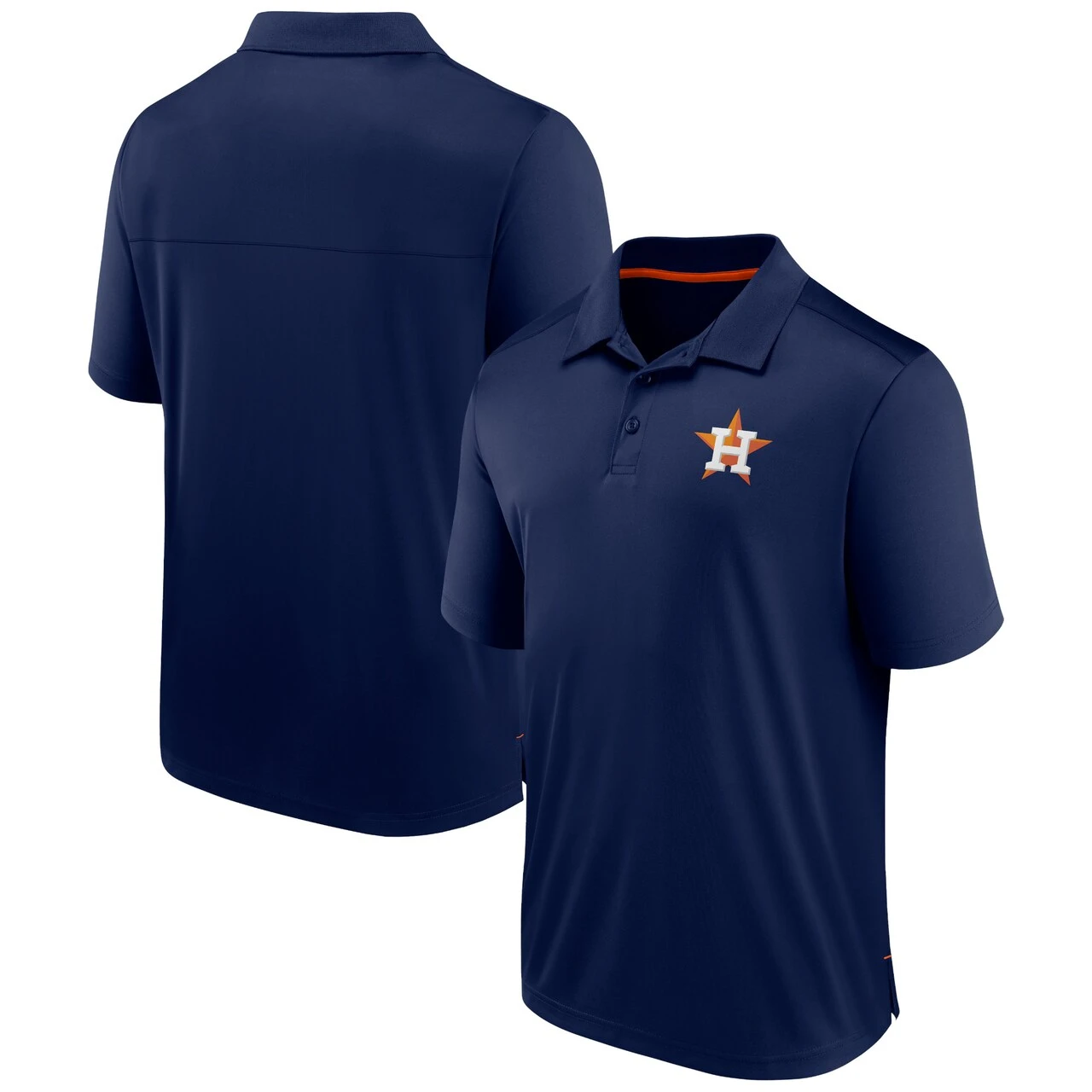 Men's Houston Astros Fanatics Branded Navy Polo 3 Men's Houston Astros Fanatics Branded Navy Polo