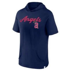 Men's Los Angeles Angels Fanatics Branded Navy Offensive Strategy Short Sleeve Pullover Hoodie -Baseball Peripherals Store mens fanatics branded navy los angeles angels offensive strategy short sleeve pullover hoodie pi4912000 altimages ff 4912211 db276dfafe07c9cf7696alt2 full