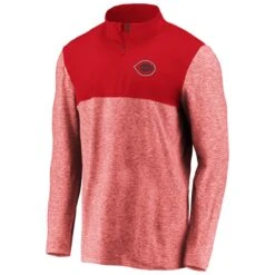 Men's Cincinnati Reds Fanatics Branded Red Iconic Marble Clutch Half-Zip Jacket -Baseball Peripherals Store mens fanatics branded red cincinnati reds iconic marble clutch half zip jacket pi3600000 altimages ff 3600282 ee7f1a40b483c5ac889aalt2 full
