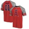 Men's Los Angeles Angels Fanatics Branded Red 2019 Father's Day Greatest Dad Two Stripe Raglan Tri-Blend T-Shirt -Baseball Peripherals Store mens fanatics branded red los angeles angels 2019 fathers day greatest dad two stripe raglan tri blend t shirt pi3117000 altimages ff 3117861alt1 full
