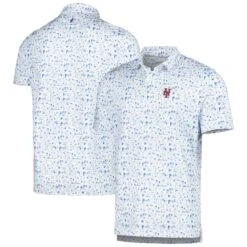 Men's New York Mets Johnnie-O White Ballpark Polo