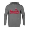 Men's Los Angeles Angels Levelwear Gray City Connect Relay Core Logo Pullover Hoodie