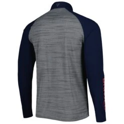 Men's Atlanta Braves Levelwear Heather Gray Vandal Raglan Quarter-Zip Top 7 Men's Atlanta Braves Levelwear Heather Gray Vandal Raglan Quarter-Zip Top -Baseball Peripherals Store mens levelwear heather gray atlanta braves vandal raglan quarter zip top pi5050000 altimages ff 5050069 719c7e90e969d2b9202calt3 full