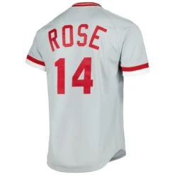 Men's Cincinnati Reds Pete Rose Mitchell & Ness Gray Cooperstown Collection Authentic Jersey -Baseball Peripherals Store mens mitchell and ness pete rose gray cincinnati reds cooperstown collection authentic jersey ss5 p 5306011pv 3u bu2amvbwshxhxvrervrev egyduper9vsixlsd5272