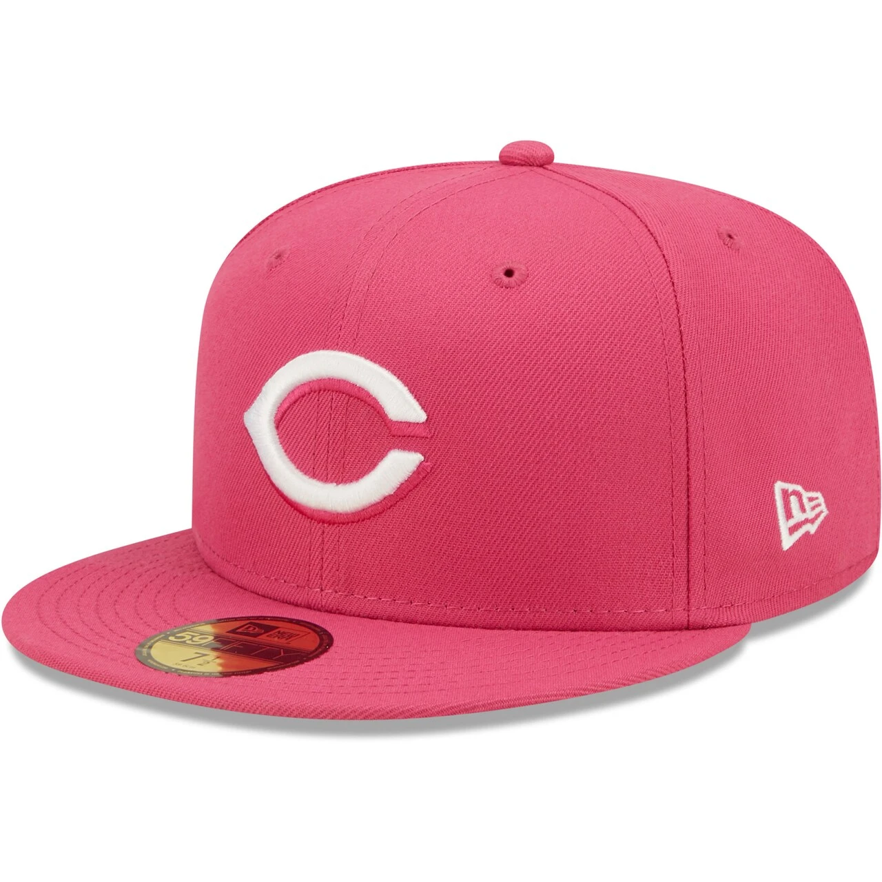 Men's Cincinnati Reds New Era Beetroot Logo 59FIFTY Fitted Hat 3 Men's Cincinnati Reds New Era Beetroot Logo 59FIFTY Fitted Hat