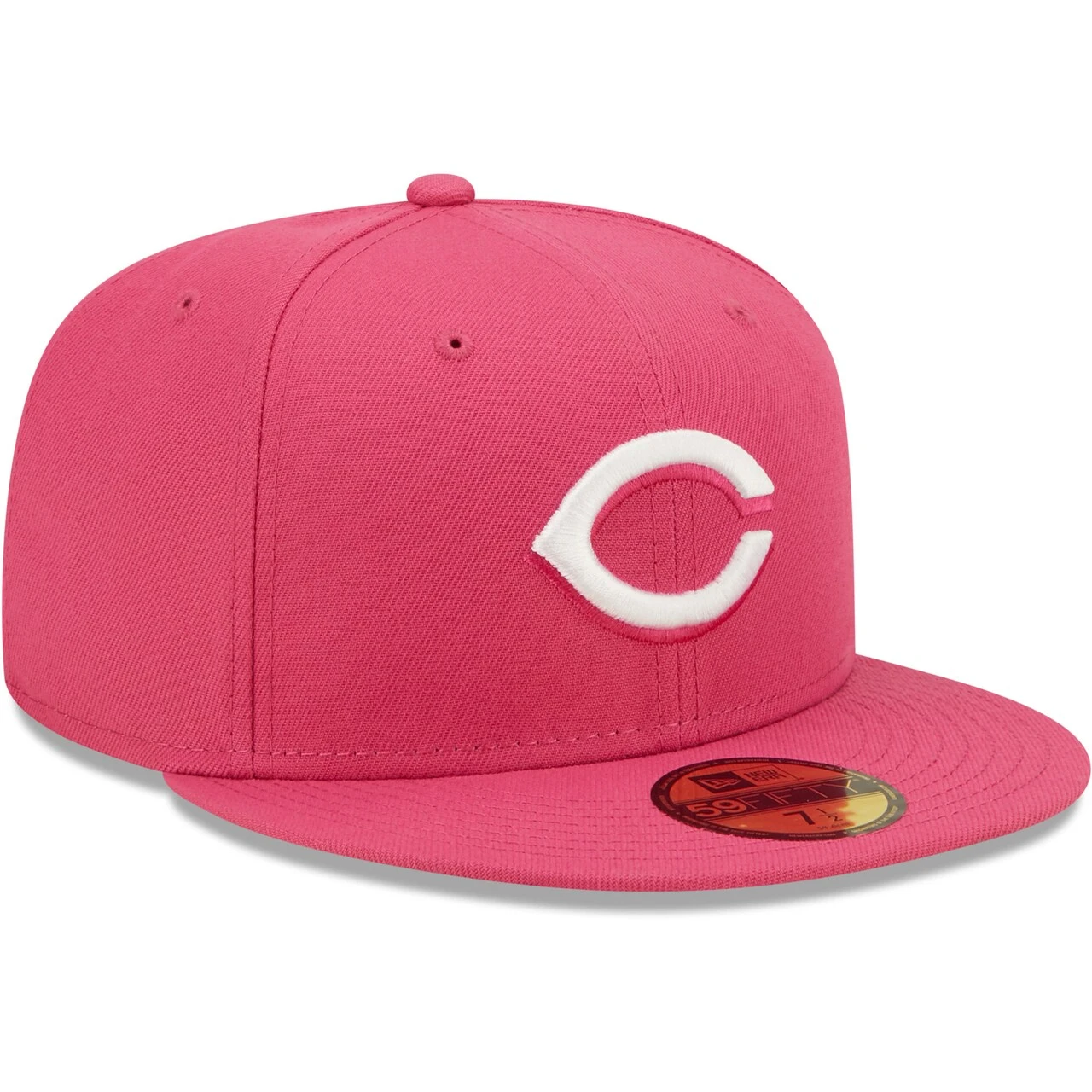 Men's Cincinnati Reds New Era Beetroot Logo 59FIFTY Fitted Hat 5 Men's Cincinnati Reds New Era Beetroot Logo 59FIFTY Fitted Hat - Image 3