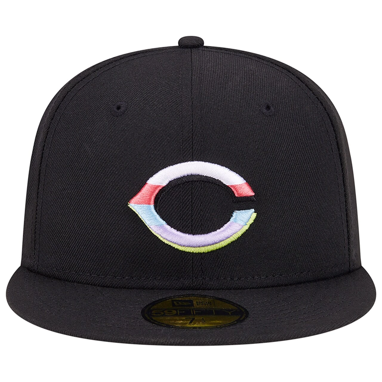 Men's Cincinnati Reds New Era Black Multi-Color Pack 59FIFTY Fitted Hat 4 Men's Cincinnati Reds New Era Black Multi-Color Pack 59FIFTY Fitted Hat - Image 2