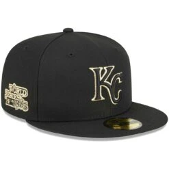 Men's Kansas City Royals New Era Black 2023 59FIFTY Day Fitted Hat