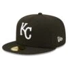 Men's Kansas City Royals New Era Black Team Logo 59FIFTY Fitted Hat -Baseball Peripherals Store mens new era black kansas city royals team logo 59fifty fitted hat pi4733000 altimages ff 4733461 627328d50ea2fba66522alt1 full