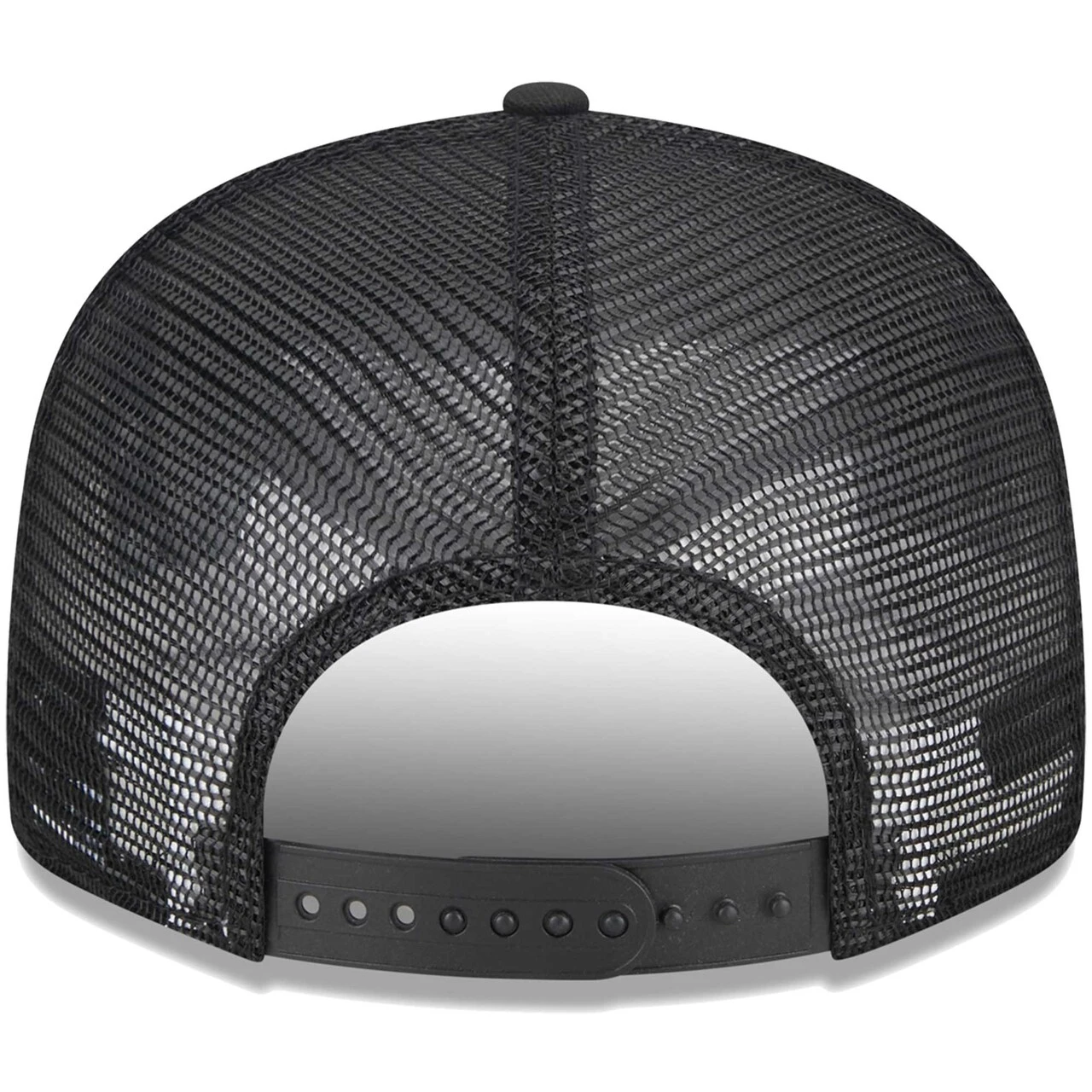 Men's San Diego Padres New Era Black Scratch Squared Trucker 9FIFTY Snapback Hat 6 Men's San Diego Padres New Era Black Scratch Squared Trucker 9FIFTY Snapback Hat - Image 4