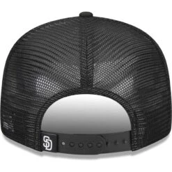 Men's San Diego Padres New Era Black Street Trucker 9FIFTY Snapback Hat -Baseball Peripherals Store mens new era black san diego padres street trucker 9fifty snapback hat ss5 p 4640907pv 4u iyth5hdnkvolpbedyrruv sujis4f0wivtpv0wpbqe