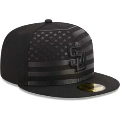 Men's San Diego Padres New Era Black Tonal Flag 59FIFTY Fitted Hat -Baseball Peripherals Store mens new era black san diego padres tonal flag 59fifty fitted hat ss5 p 200013363pv 3u u1bhtonzqy6eyxpn2iamv p3ciiszrh4vscbl6tw3n