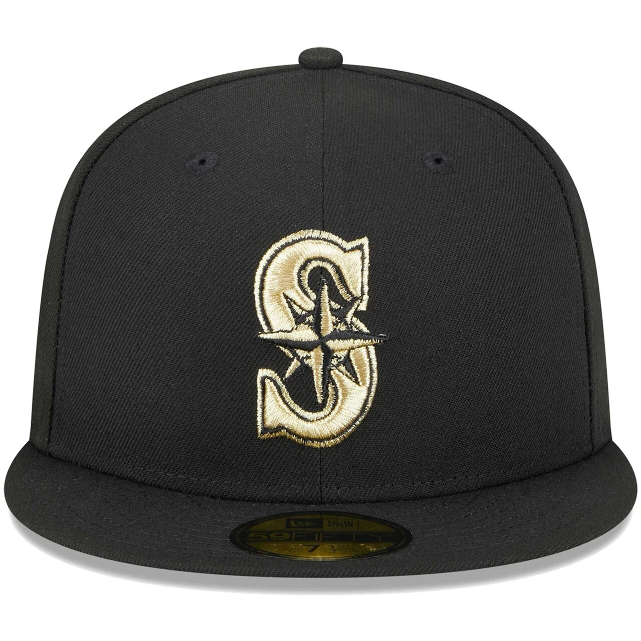 Men's Seattle Mariners New Era Black 2023 59FIFTY Day Fitted Hat 4 Men's Seattle Mariners New Era Black 2023 59FIFTY Day Fitted Hat - Image 2