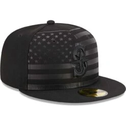 Men's Seattle Mariners New Era Black Tonal Flag 59FIFTY Fitted Hat -Baseball Peripherals Store mens new era black seattle mariners tonal flag 59fifty fitted hat ss5 p 200013365pv 3u bmjuk8kwxc9utsqkgyaqv mdtcqcglsb2zlkzyvvto