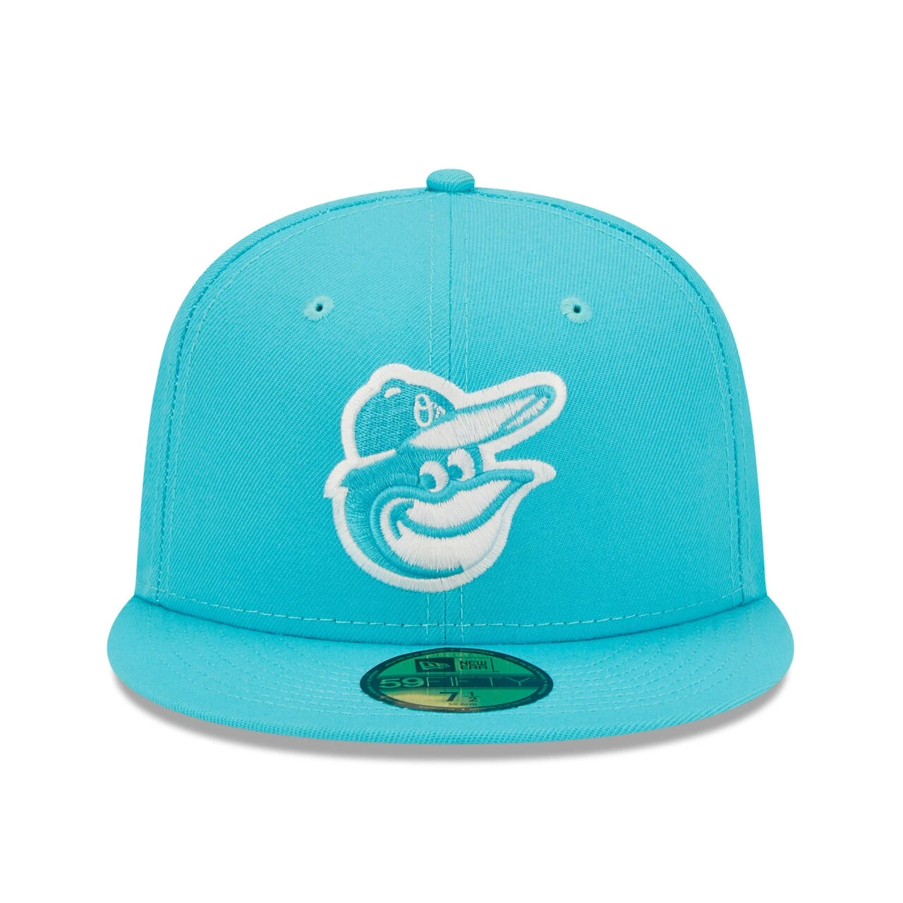 Men's Baltimore Orioles New Era Blue Vice Highlighter Logo 59FIFTY Fitted Hat 4 Men's Baltimore Orioles New Era Blue Vice Highlighter Logo 59FIFTY Fitted Hat - Image 2