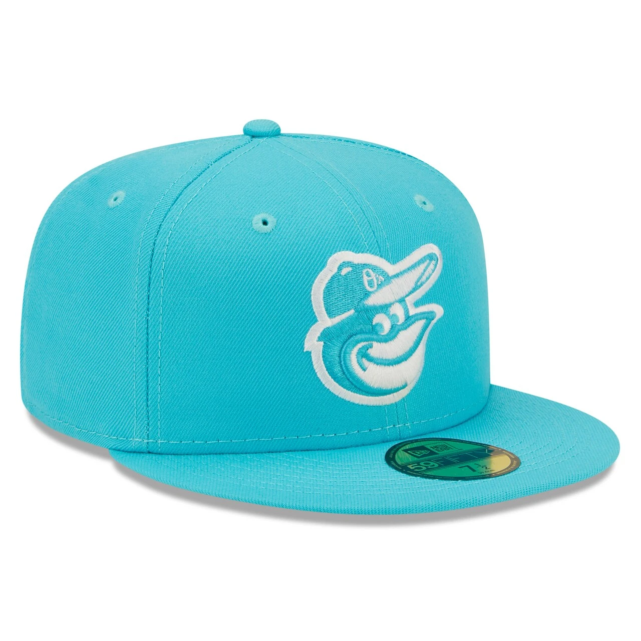 Men's Baltimore Orioles New Era Blue Vice Highlighter Logo 59FIFTY Fitted Hat 5 Men's Baltimore Orioles New Era Blue Vice Highlighter Logo 59FIFTY Fitted Hat - Image 3