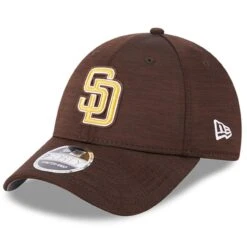 Men's San Diego Padres New Era Brown 2023 Clubhouse 9FORTY Snapback Hat