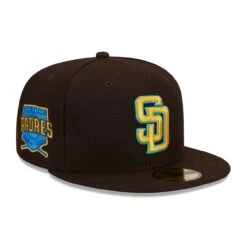 Men's San Diego Padres New Era Brown 2023 MLB Father's Day On-Field 59FIFTY Fitted Hat